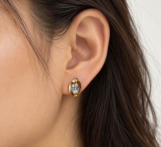 Aurelia Gem Studs