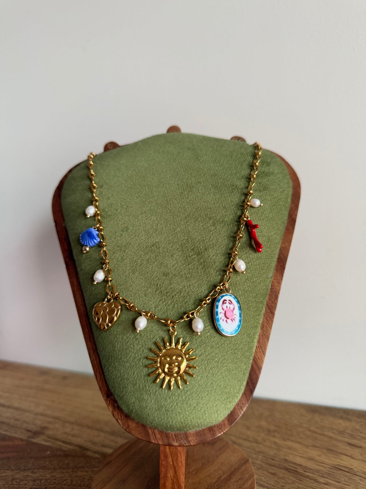 Azure Tide Collectable Charm Necklace