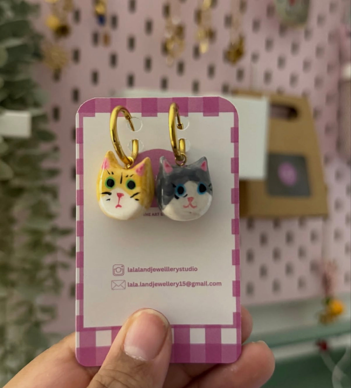 Whisker & Paws Hoops