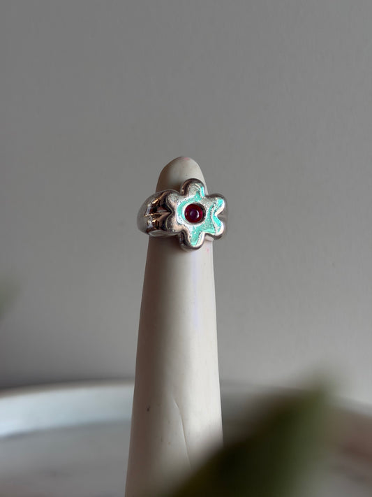 Lunar Blossom Ring
