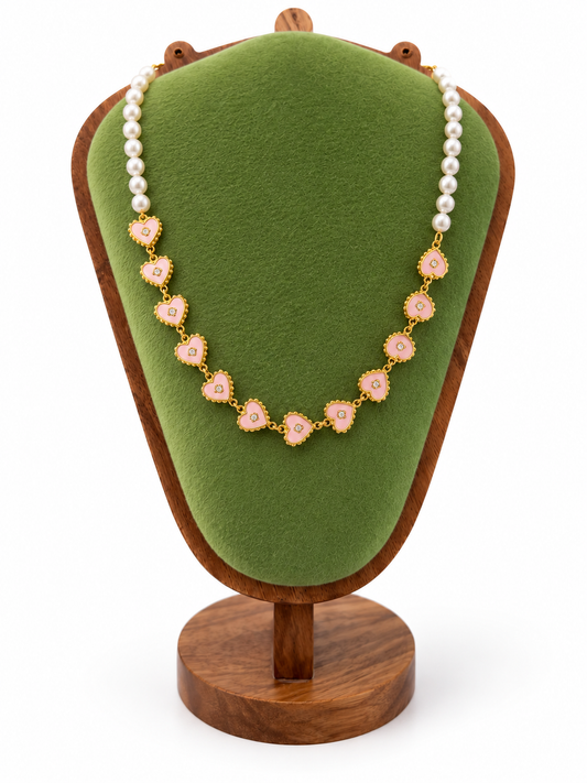 Enchanted Sweetheart Pearl Necklace