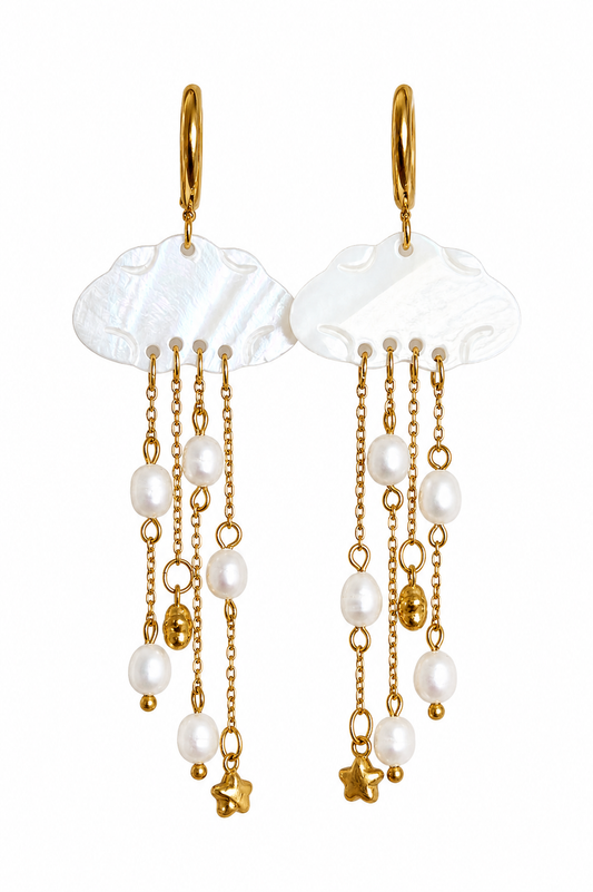 Cloud Cascade Earrings