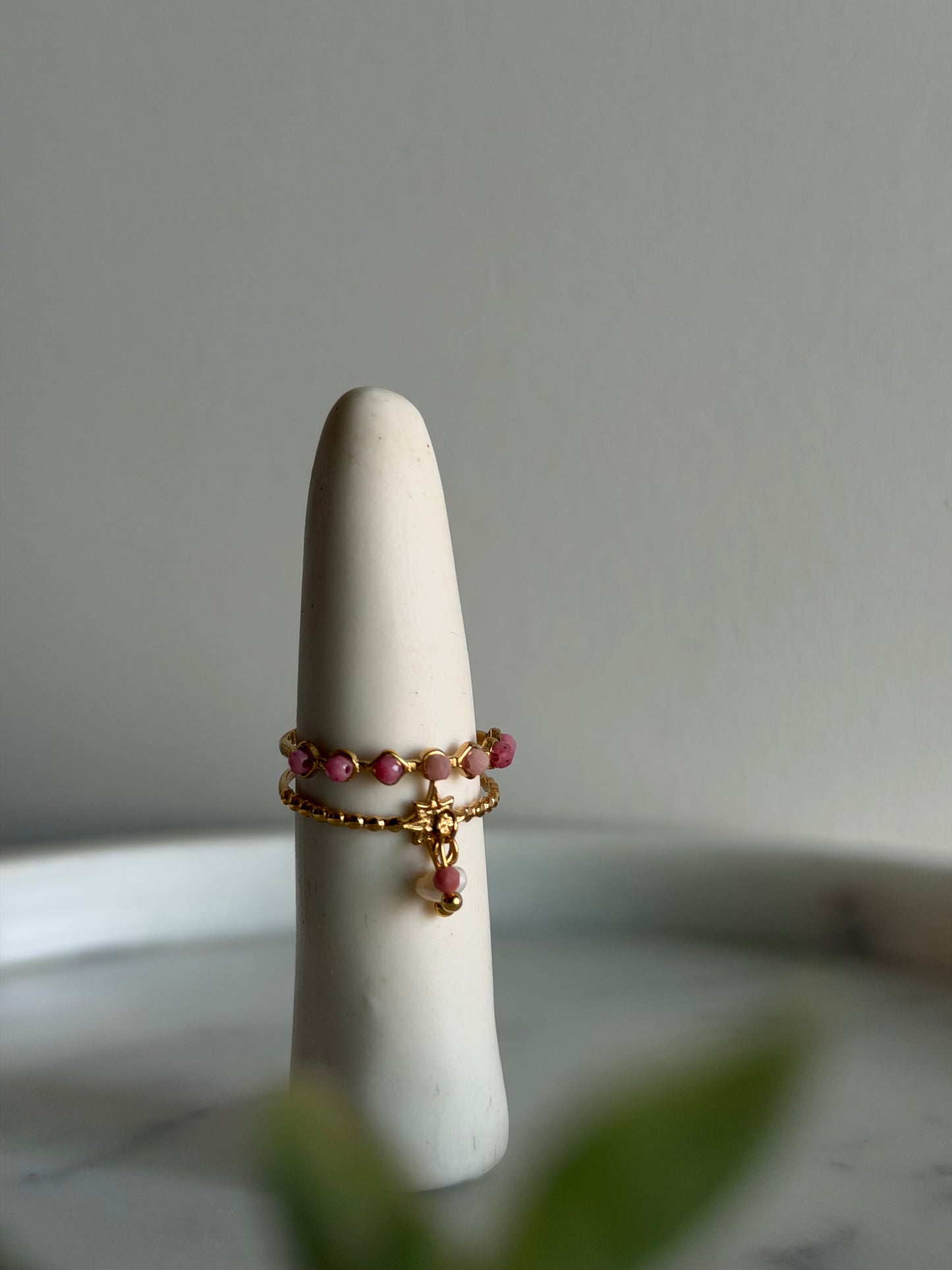 Pink Gemstone Ring