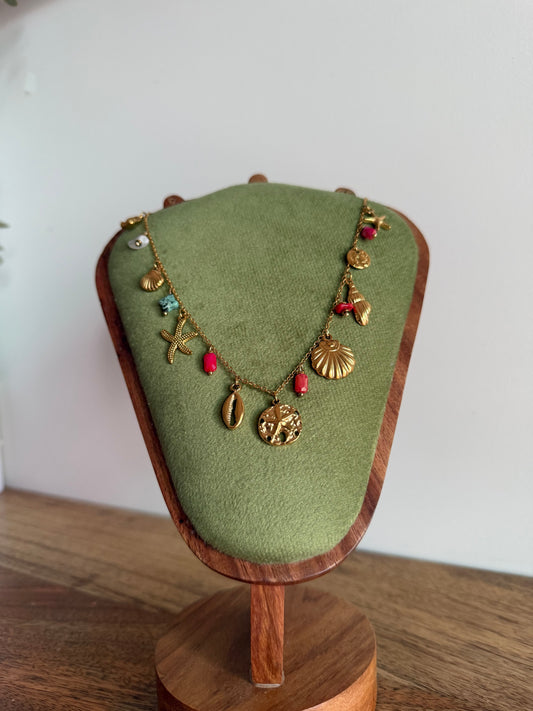 Seabreeze Charms Collectable  Necklace