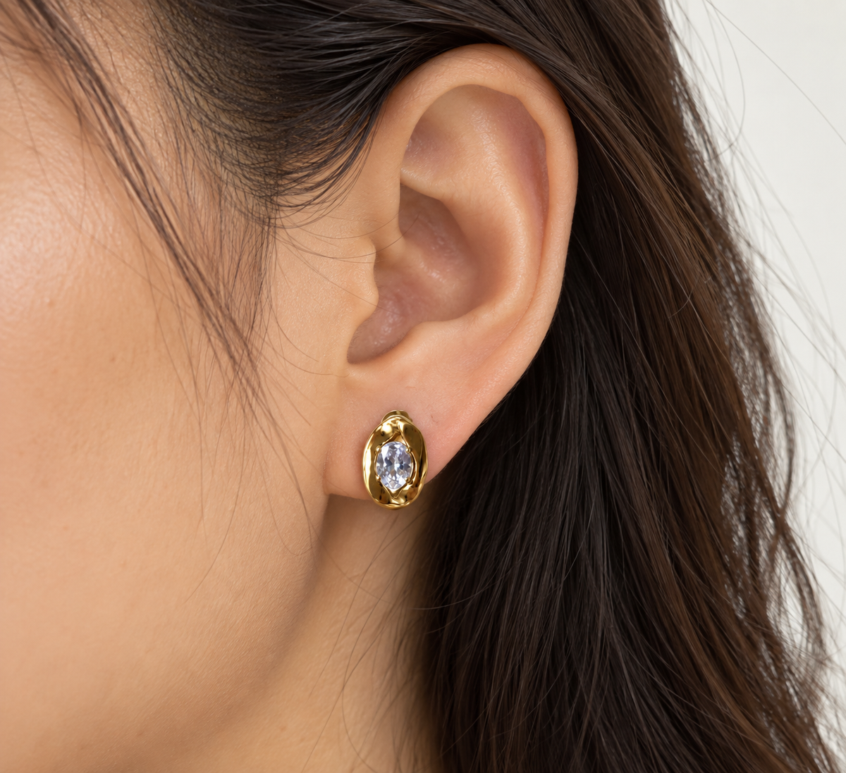 Aurelia Gem Studs