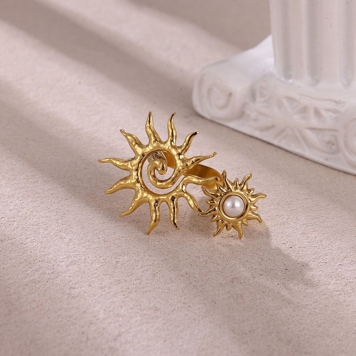 Aveline Sun Adjustable Ring