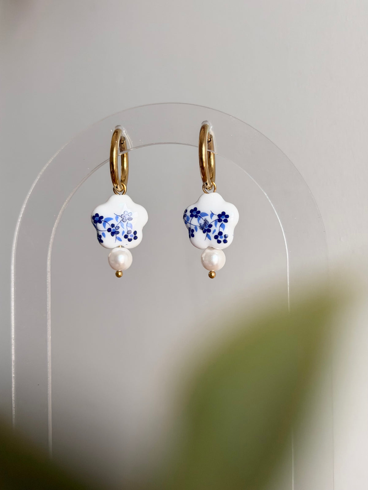 Azure Bloom Earrings