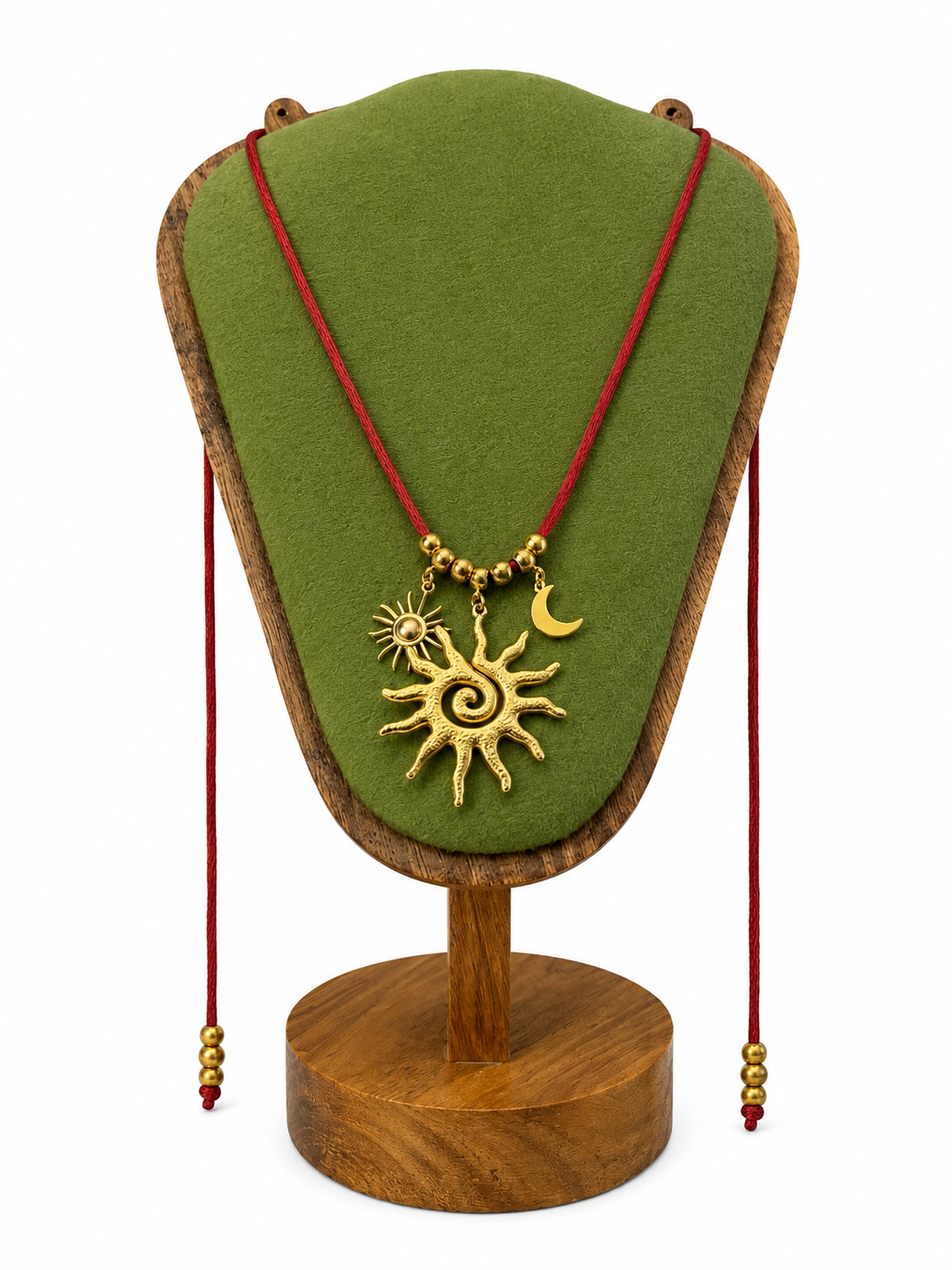 Solar Eclipse Adjustable Necklace