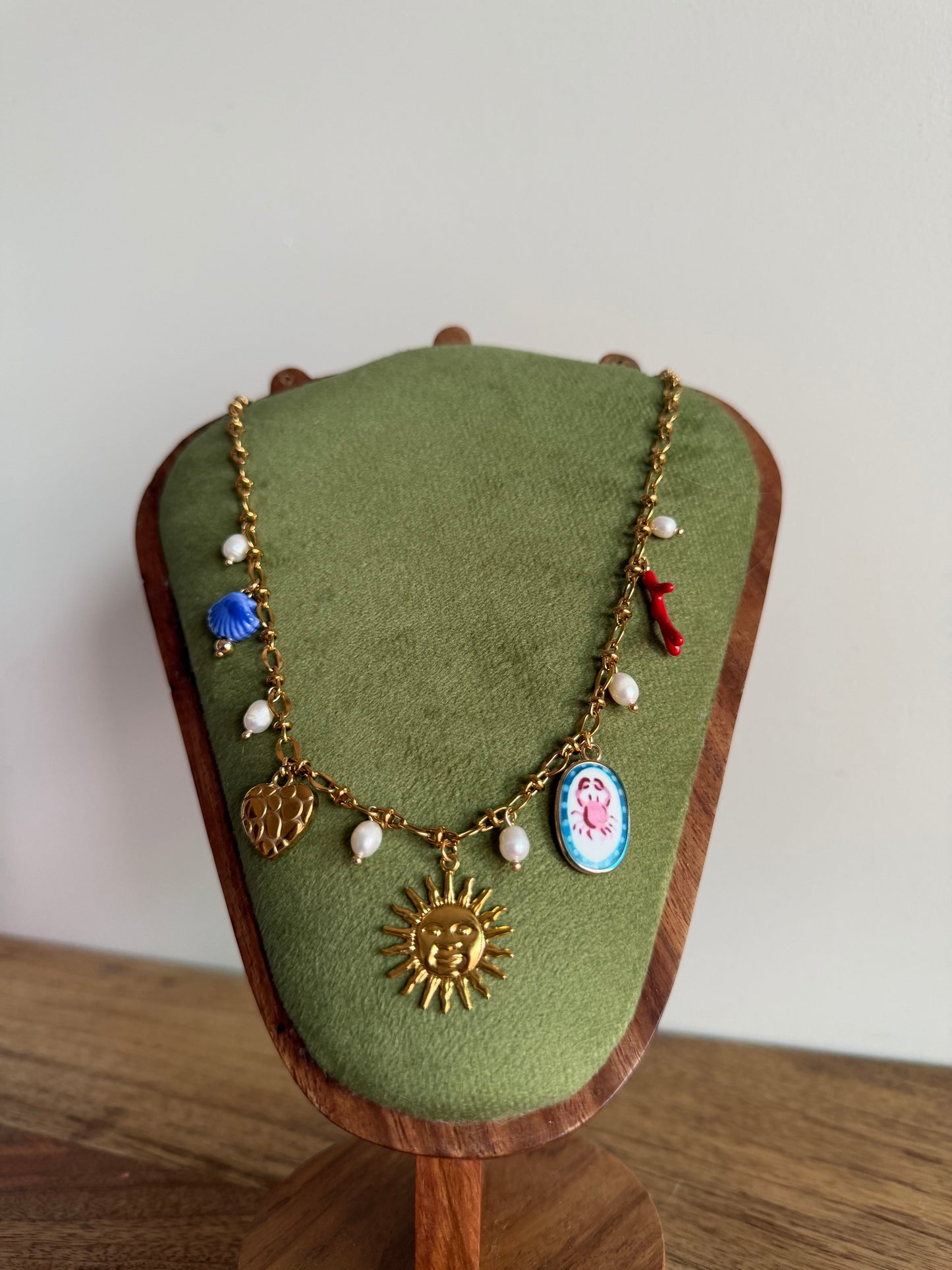 Azure Tide Collectable Charm Necklace