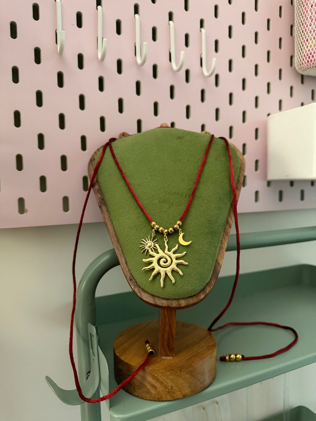 Solar Eclipse Adjustable Necklace