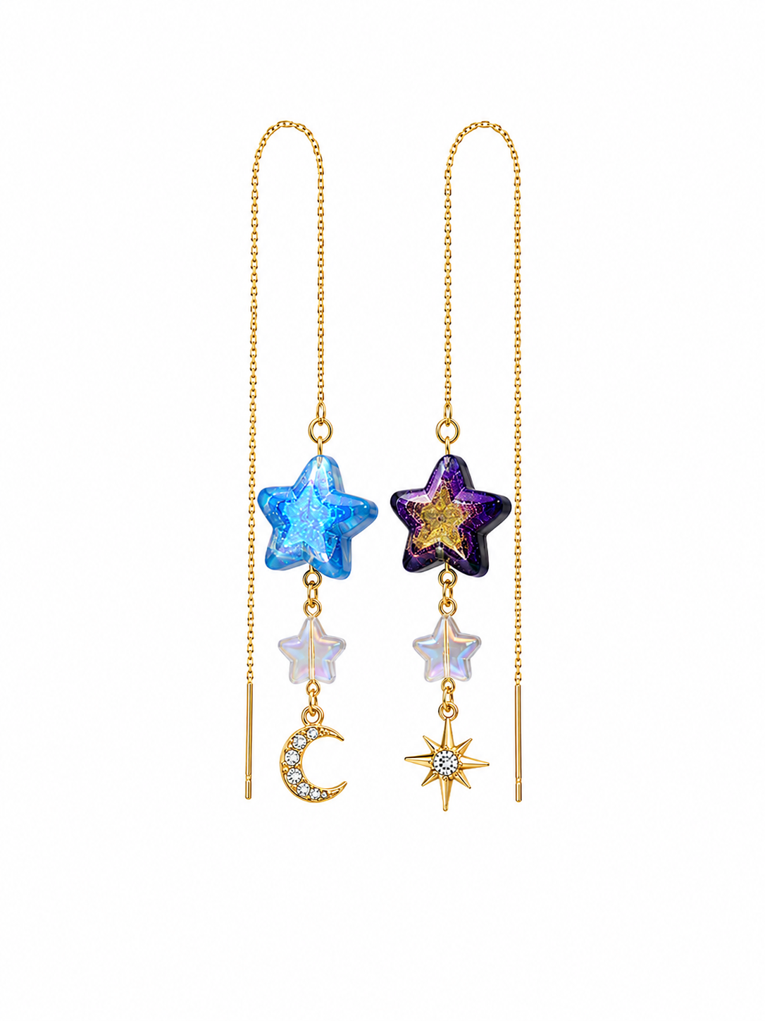 Starry Night Threatened Earrings