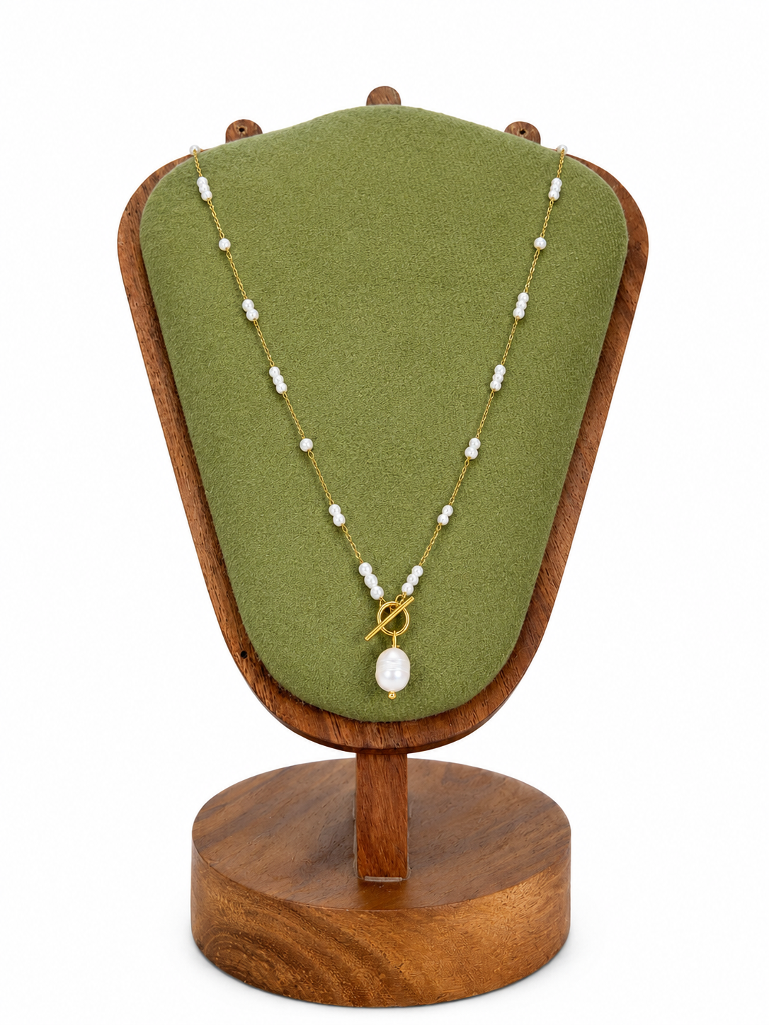 Opal Pearl Charm Collectable Necklace