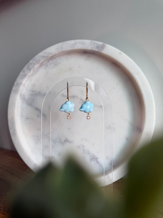 Skywhisper cloud earrings