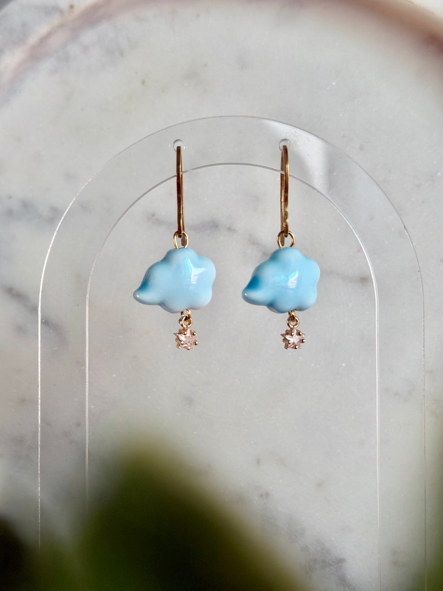 Skywhisper cloud earrings