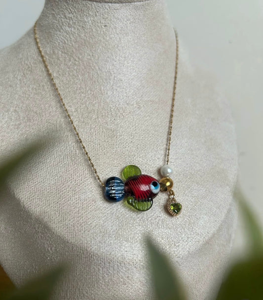 Verde Marina Collectible Necklace