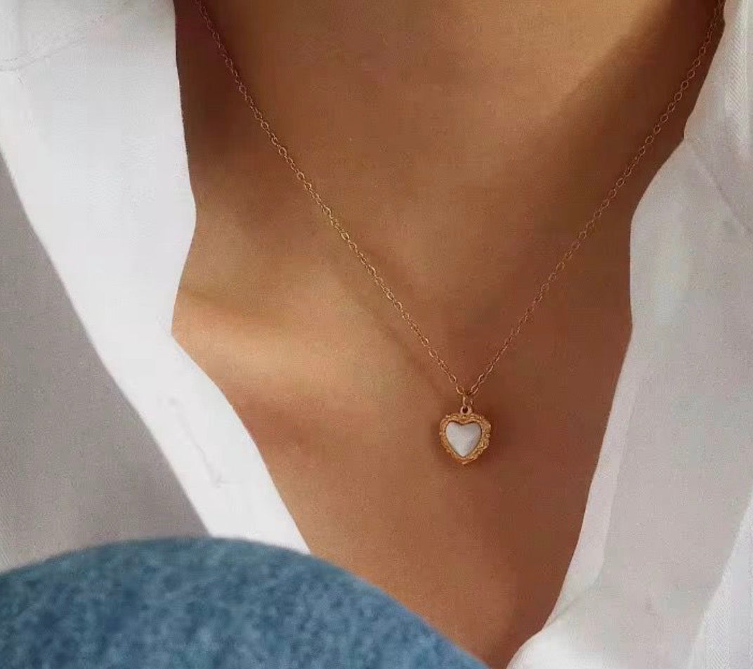 Golden Heart Necklace
