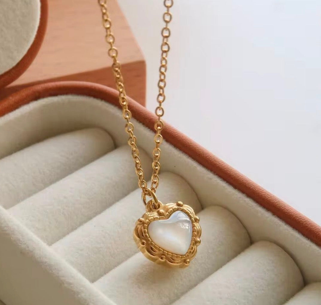 Golden Heart Necklace