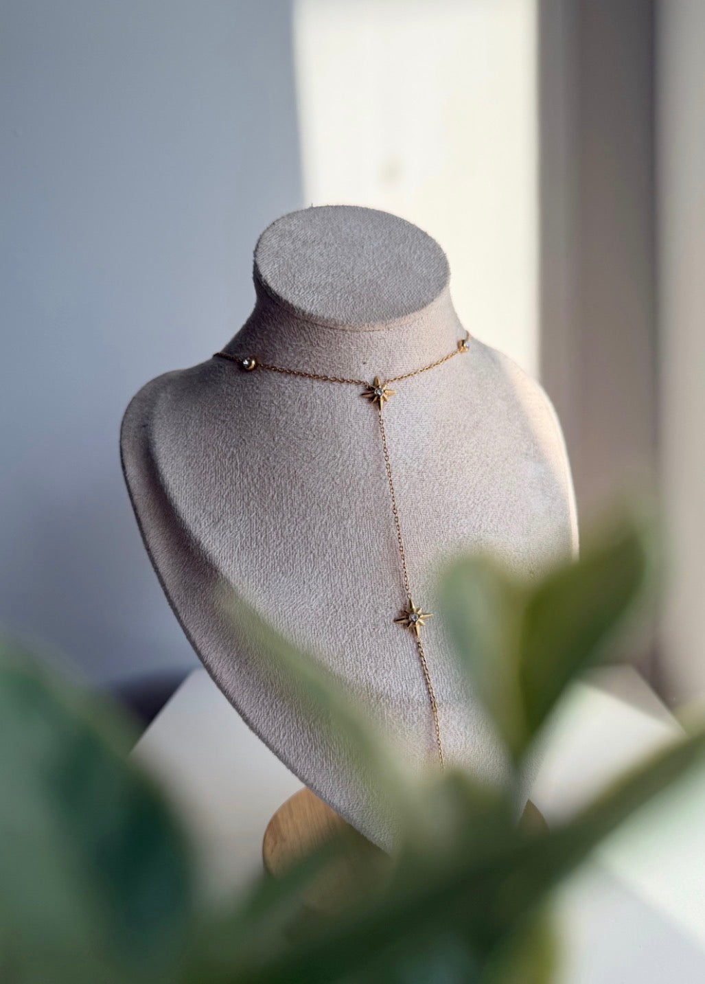 Celestial Starfall Lariat Necklace