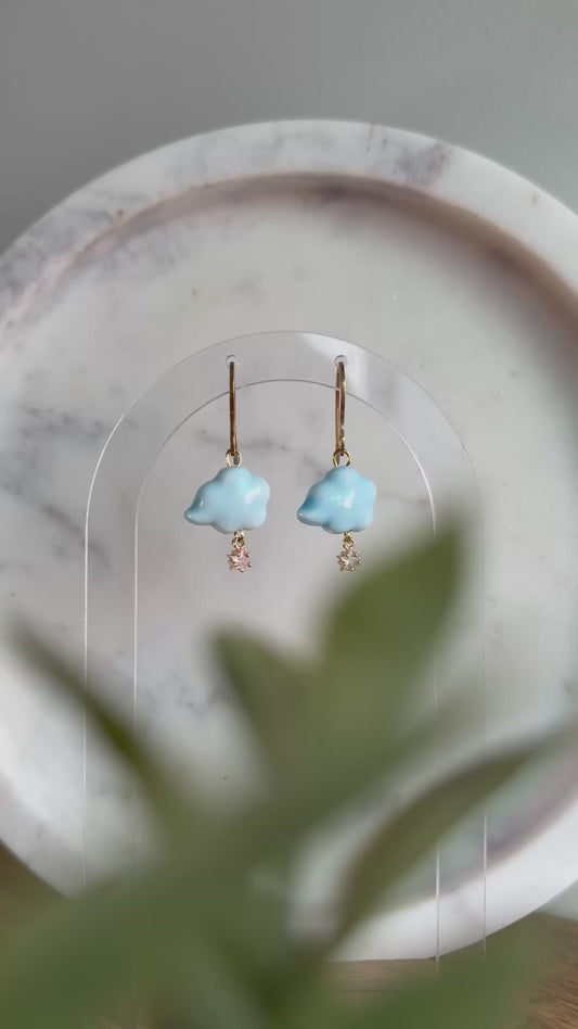 Skywhisper cloud earrings